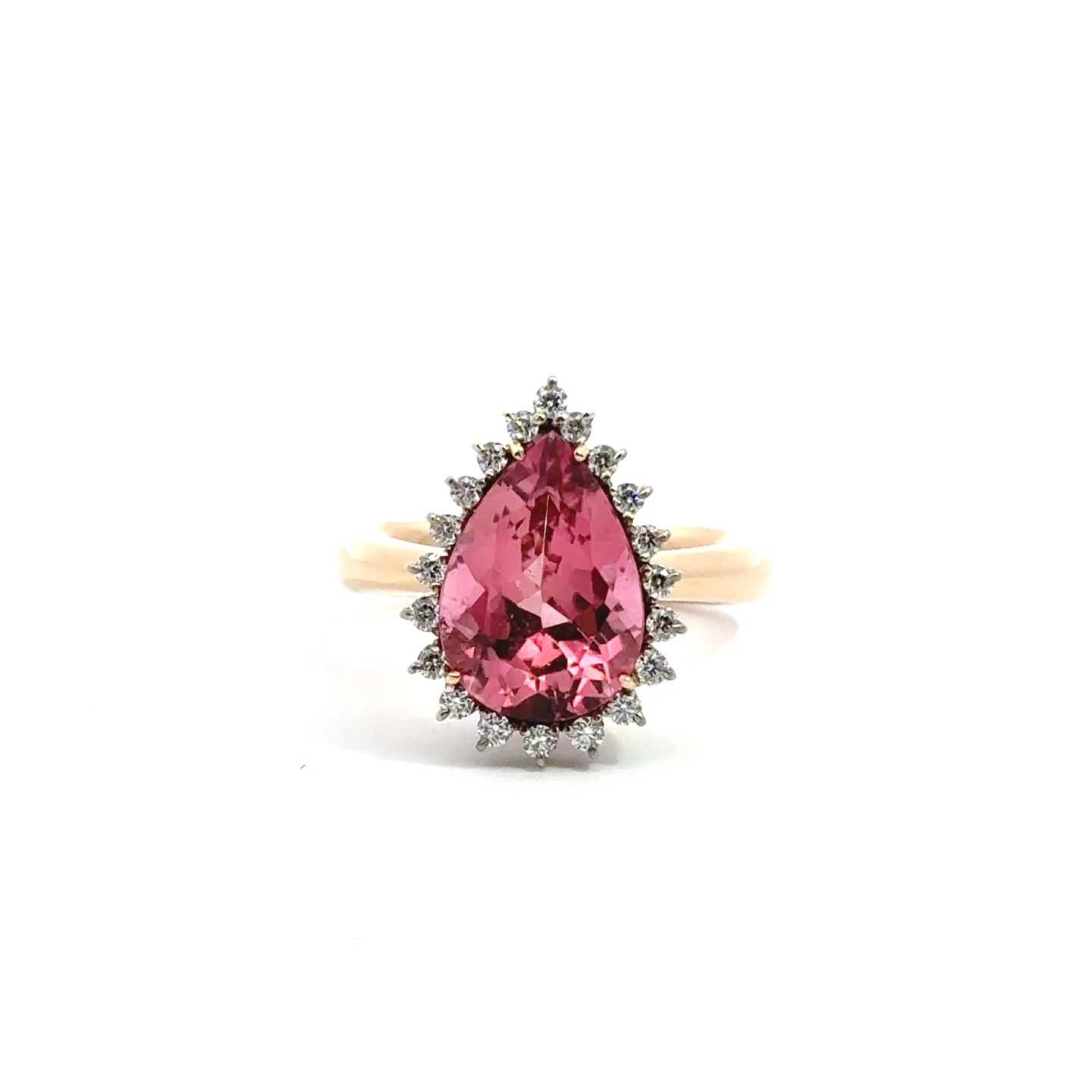 Pink Tourmaline Ring