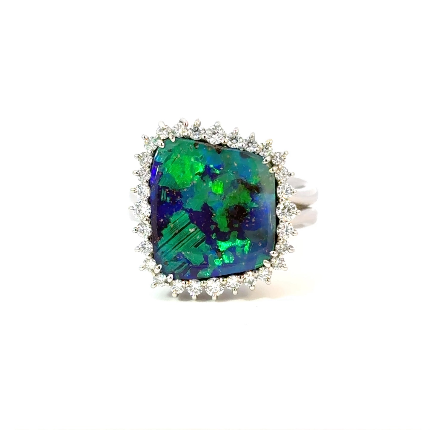 Boulder Opal リング