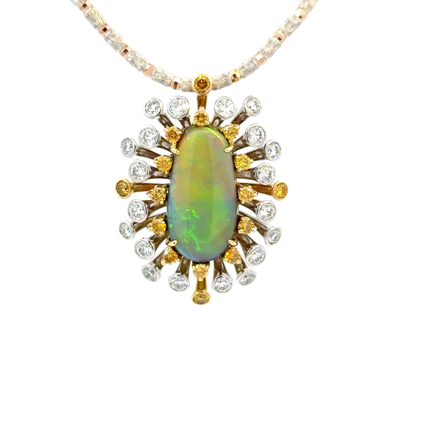 Black Opal ペンダント