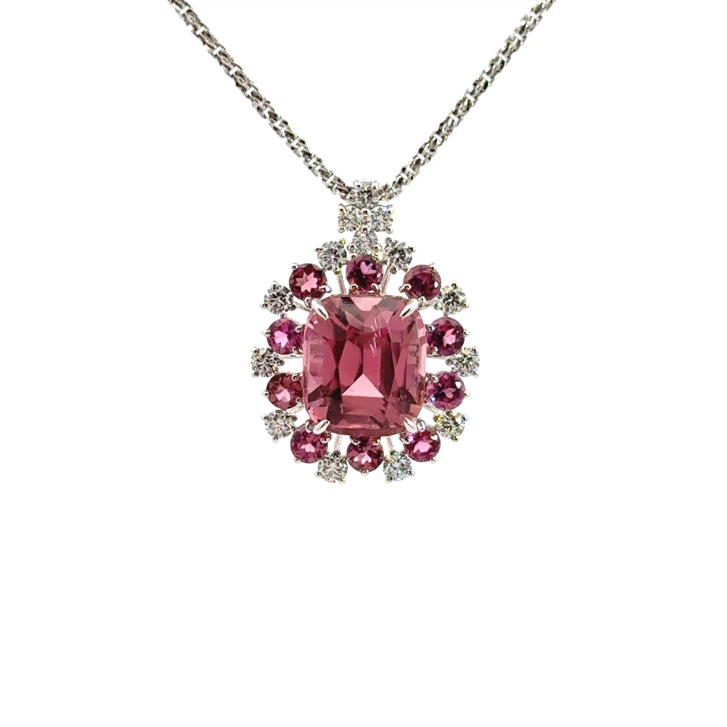 Pink Tourmaline Pendant
