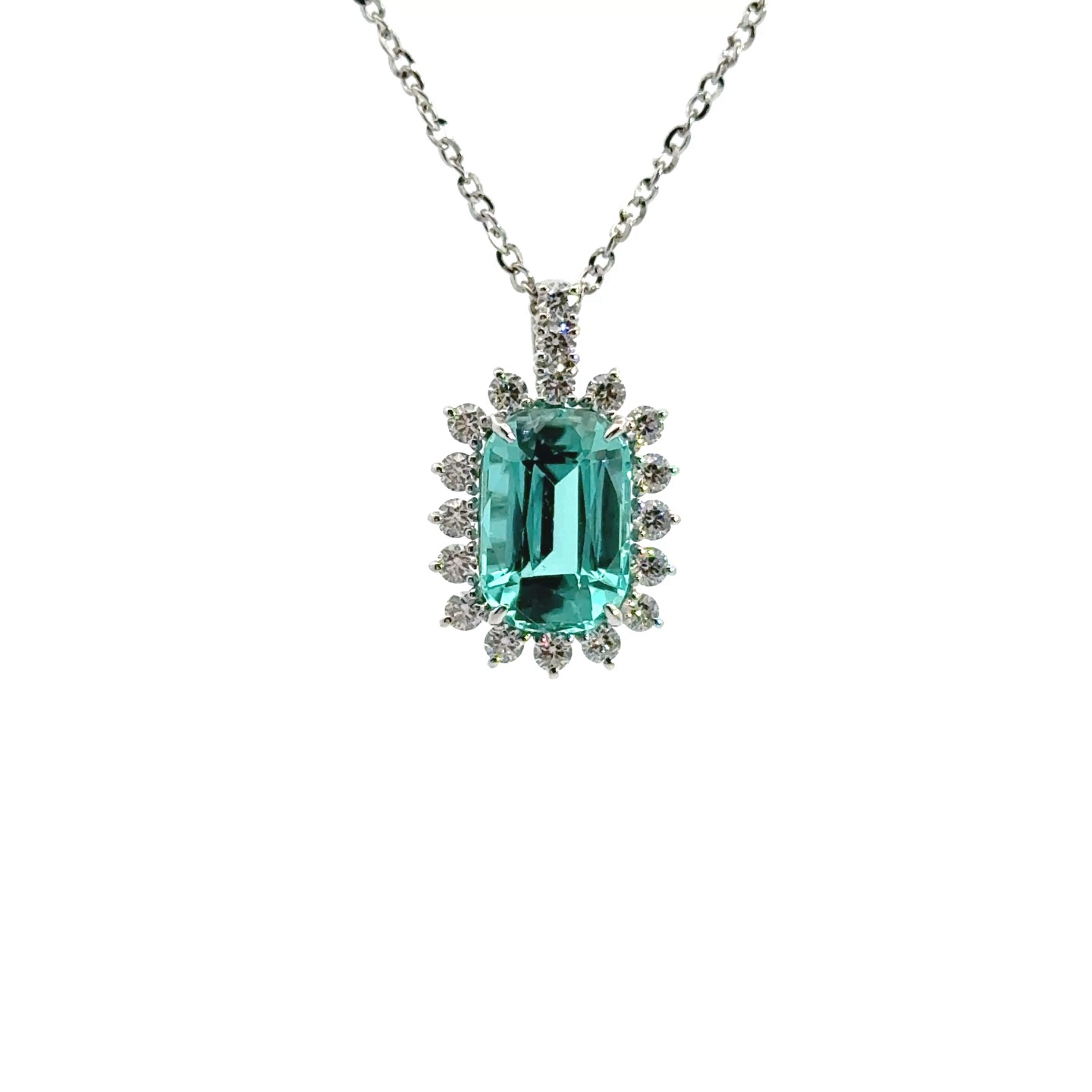 Lagoon Tourmaline ペンダント