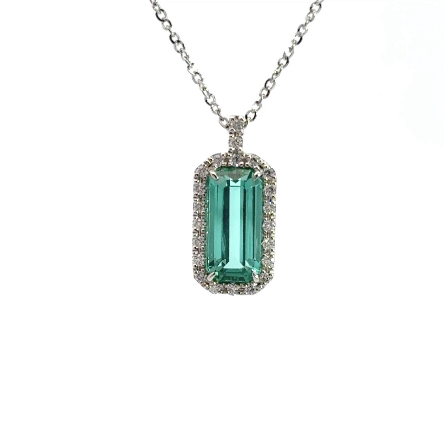 Lagoon Tourmaline ペンダント