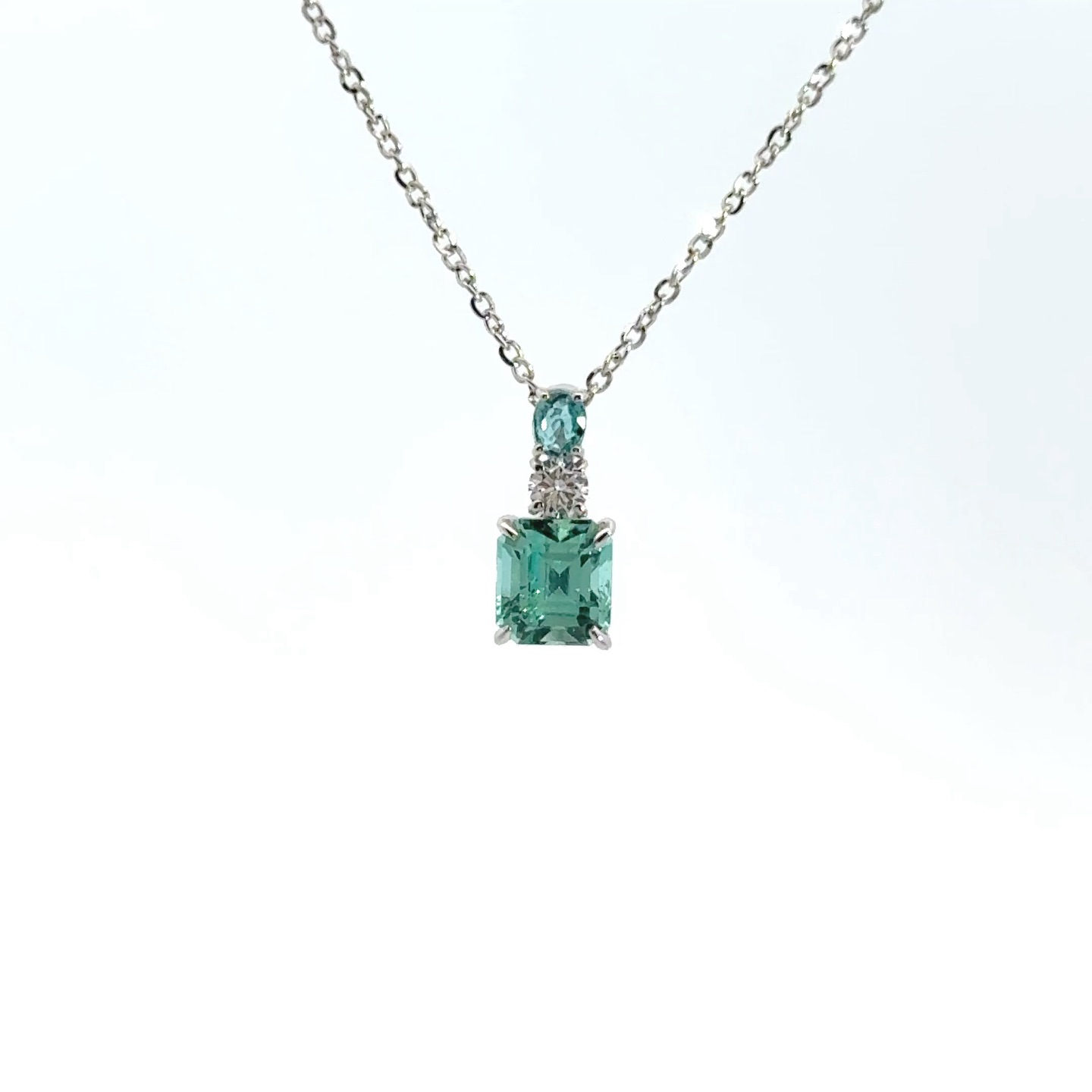 Lagoon Tourmaline ペンダント