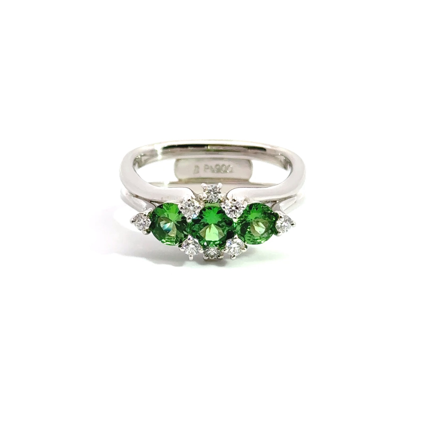 Green Garnet Ring