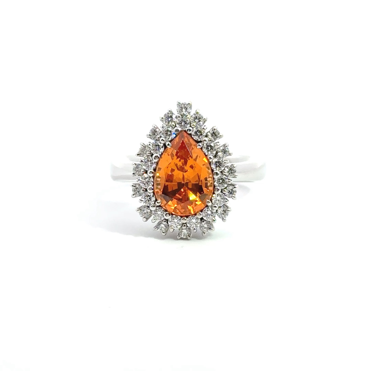 Spessartite Garnet Ring